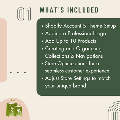 Package d'installation de base de Shopify