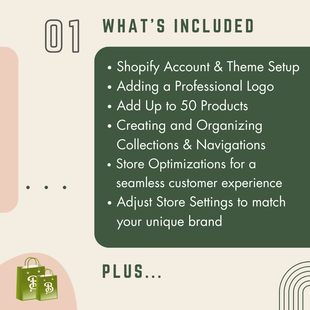 shopify expert shopify build shopify setup package 2